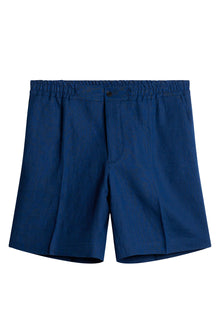 Men | Baron Linen Shorts | Estate Blue
