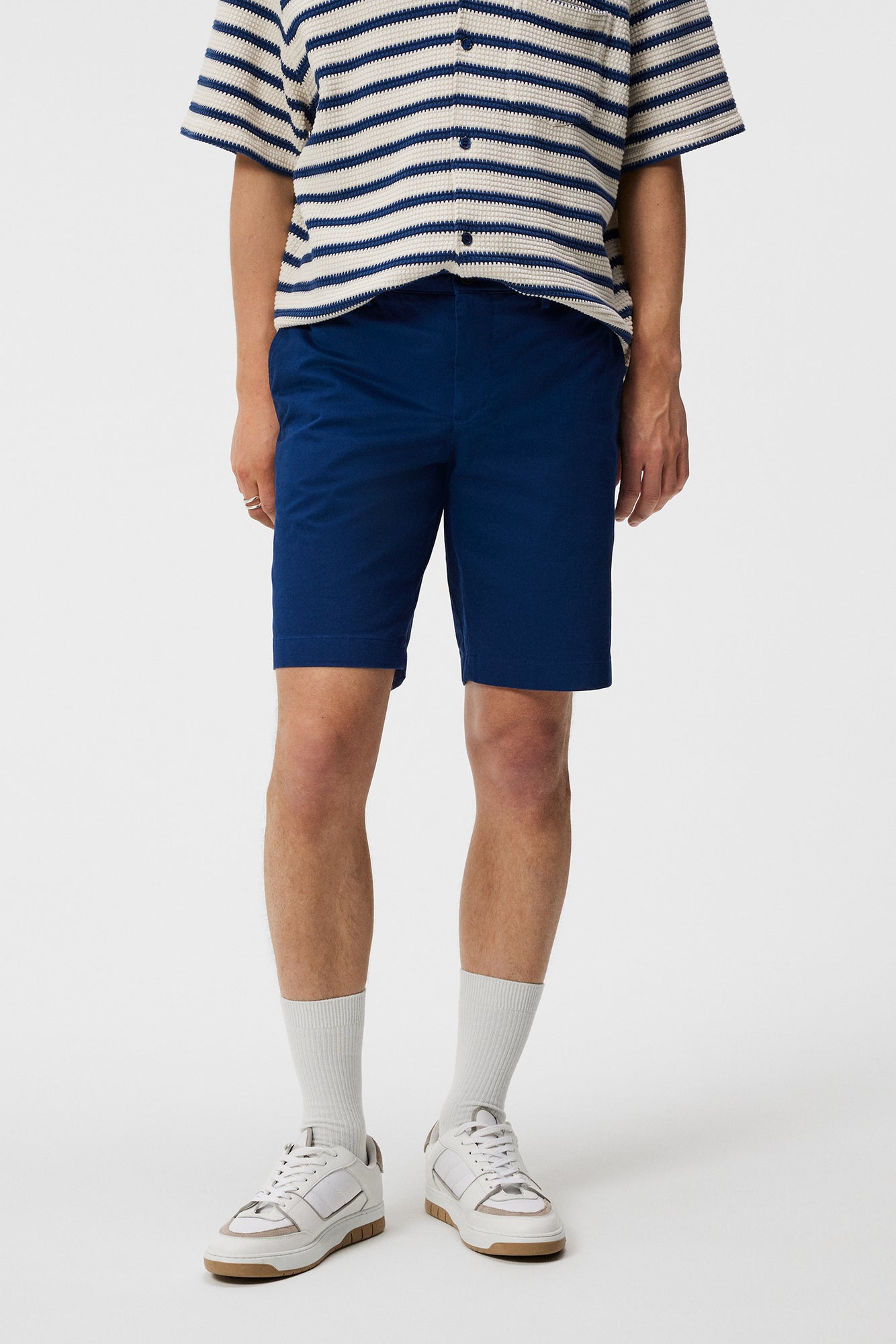 Men | Nathan Cloud Satin Shorts | Estate Blue