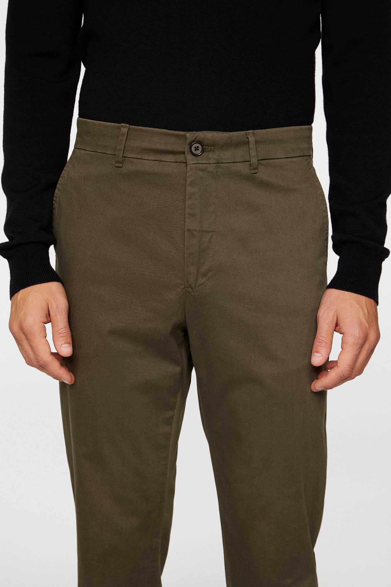 Men | Lois C Cloud Satin Pants | Forest Green