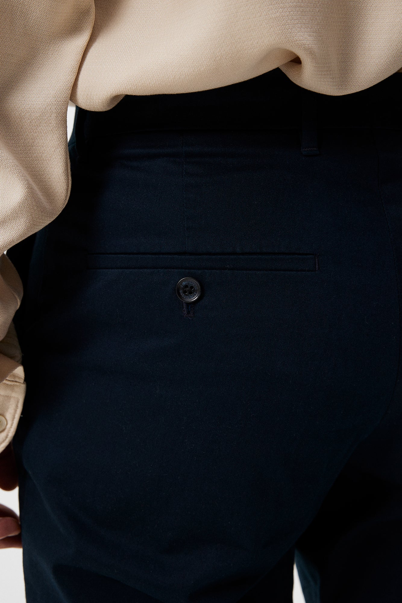 Men | Lois Cloud Satin Pants | JL Navy