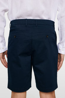 Men | Shane Cloud Satin Shorts | JL Navy