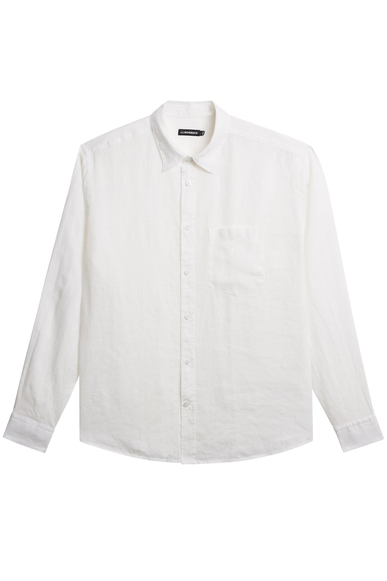 Men | Reg LS Clean Linen Shirt | White (V1)
