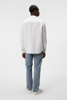 Men | Reg LS Clean Linen Shirt | White (V1)