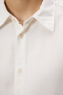 Men | Slim LS Comfort Tencel Shirt | Cloud White (V1)