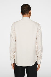 Men | Slim LS Comfort Tencel Shirt | Moonbeam