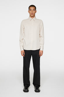 Men | Slim LS Comfort Tencel Shirt | Moonbeam
