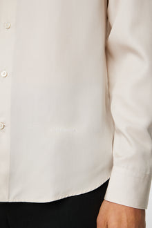 Men | Slim LS Comfort Tencel Shirt | Moonbeam