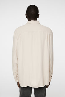 Men | Reg LS Struct Gmd Tencel Shirt | Moonbeam