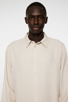 Men | Reg LS Struct Gmd Tencel Shirt | Moonbeam