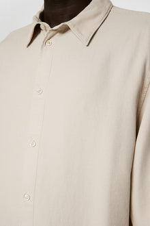 Men | Reg LS Struct Gmd Tencel Shirt | Moonbeam