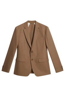 Hopper U Active Hopsack Blazer in Walnut by J.Lindeberg