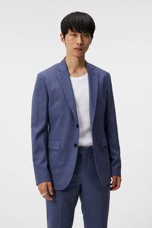 Men | Hopper U Active Hopsack Blazer | Bijou Blue