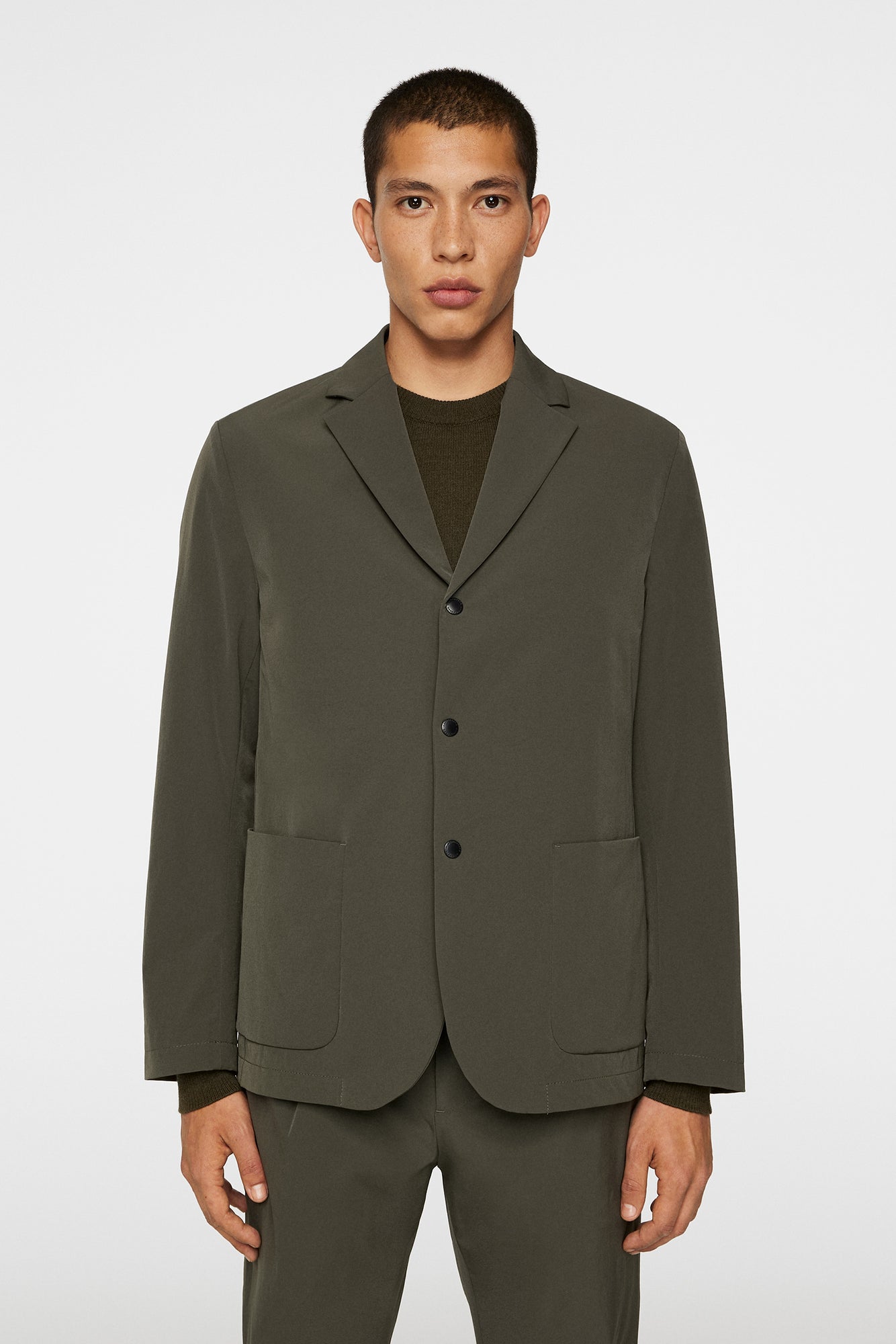 Men | Barry Tech Blazer | Forest Green