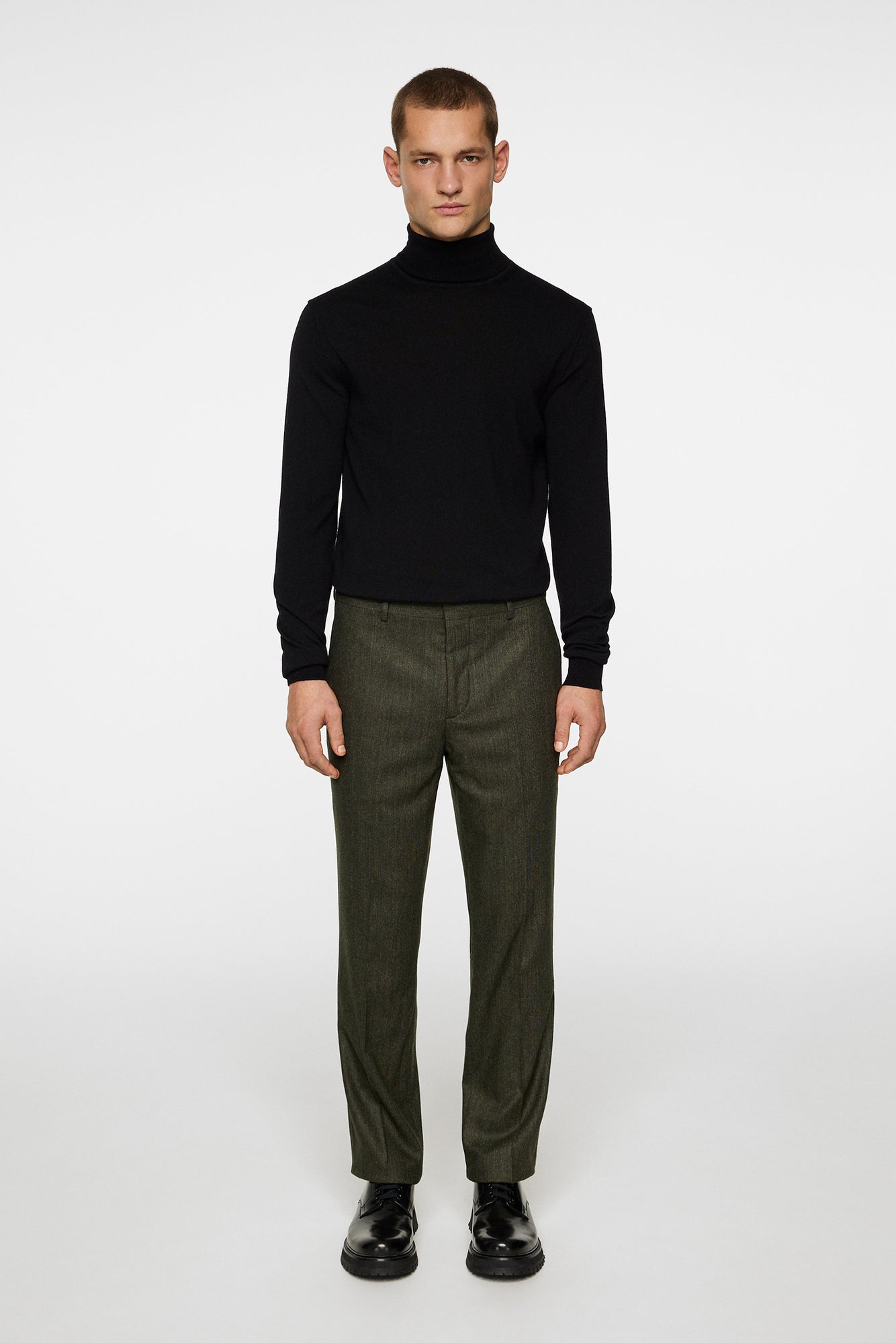 Men | Lois Cash Stretch Flannel | Forest Green