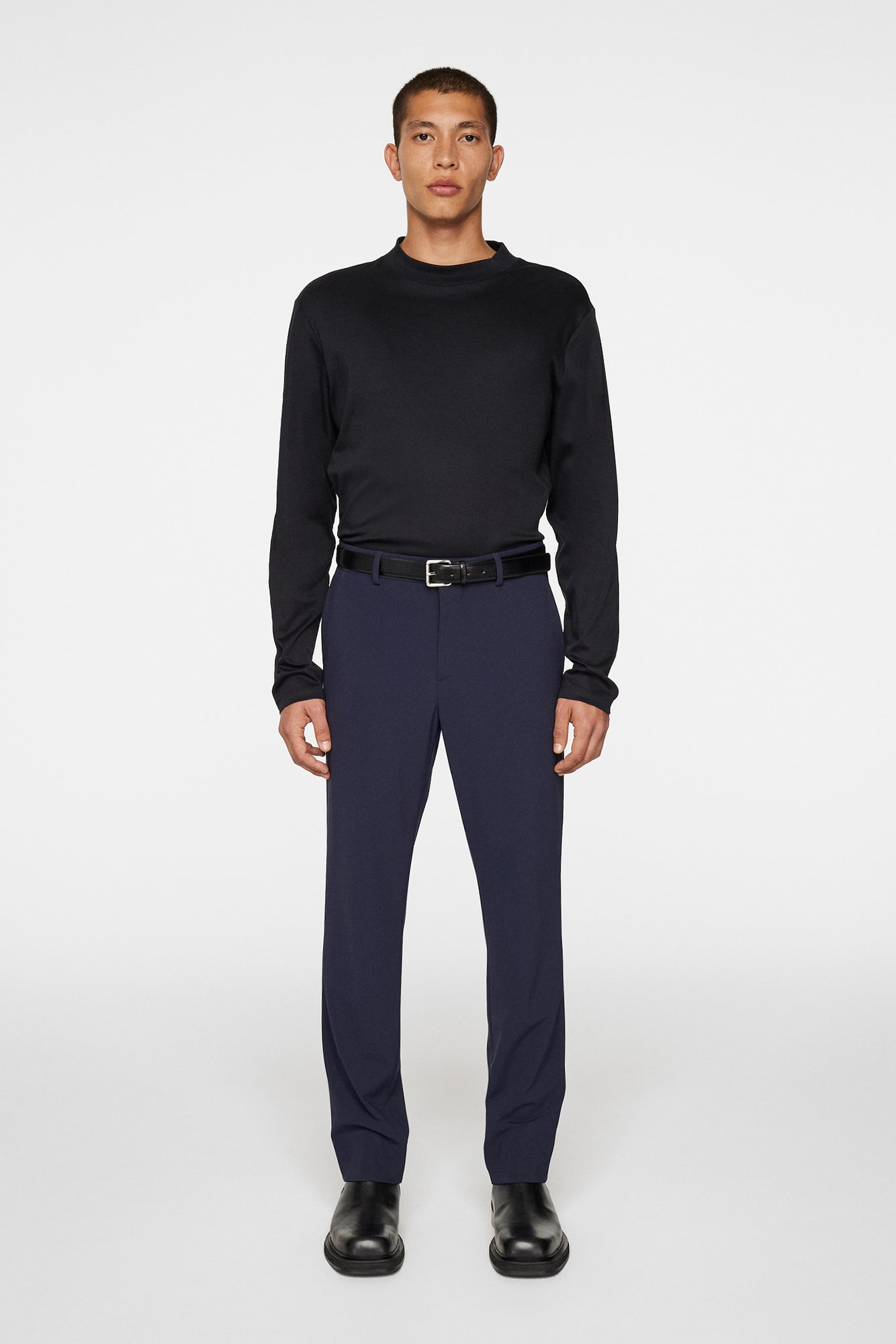 Men | Lois Bonded Jersey Pants | JL Navy