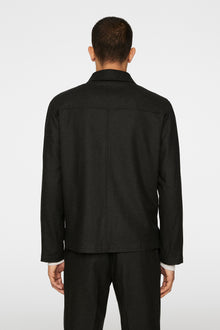 Men | Julius Cash Flannel Overshirt | Forest Green