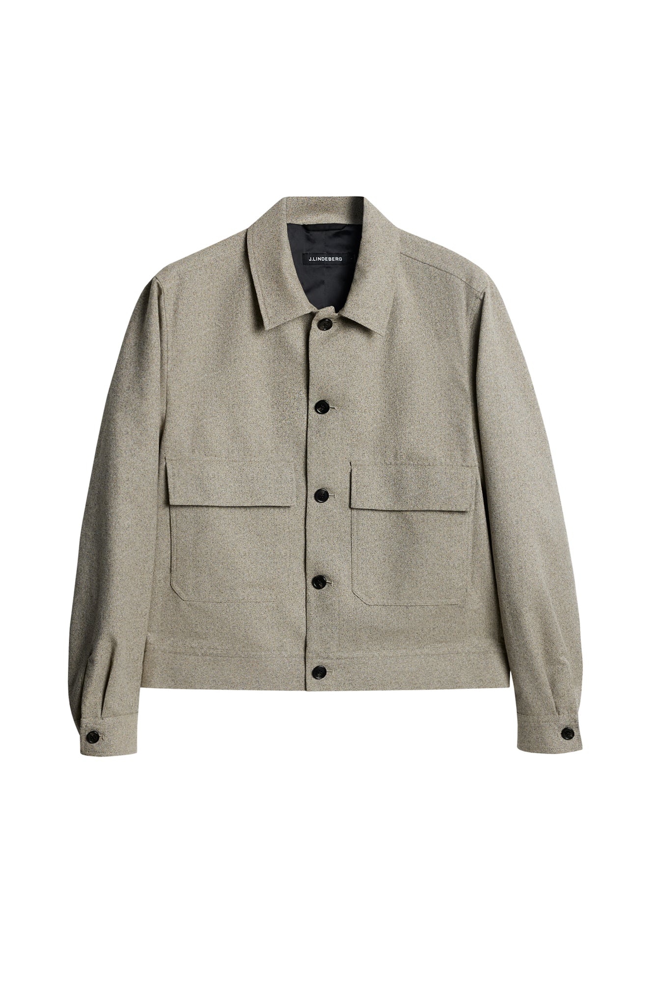 Housten 2 Tone Overshirt in Moonbeam by J.Lindeberg