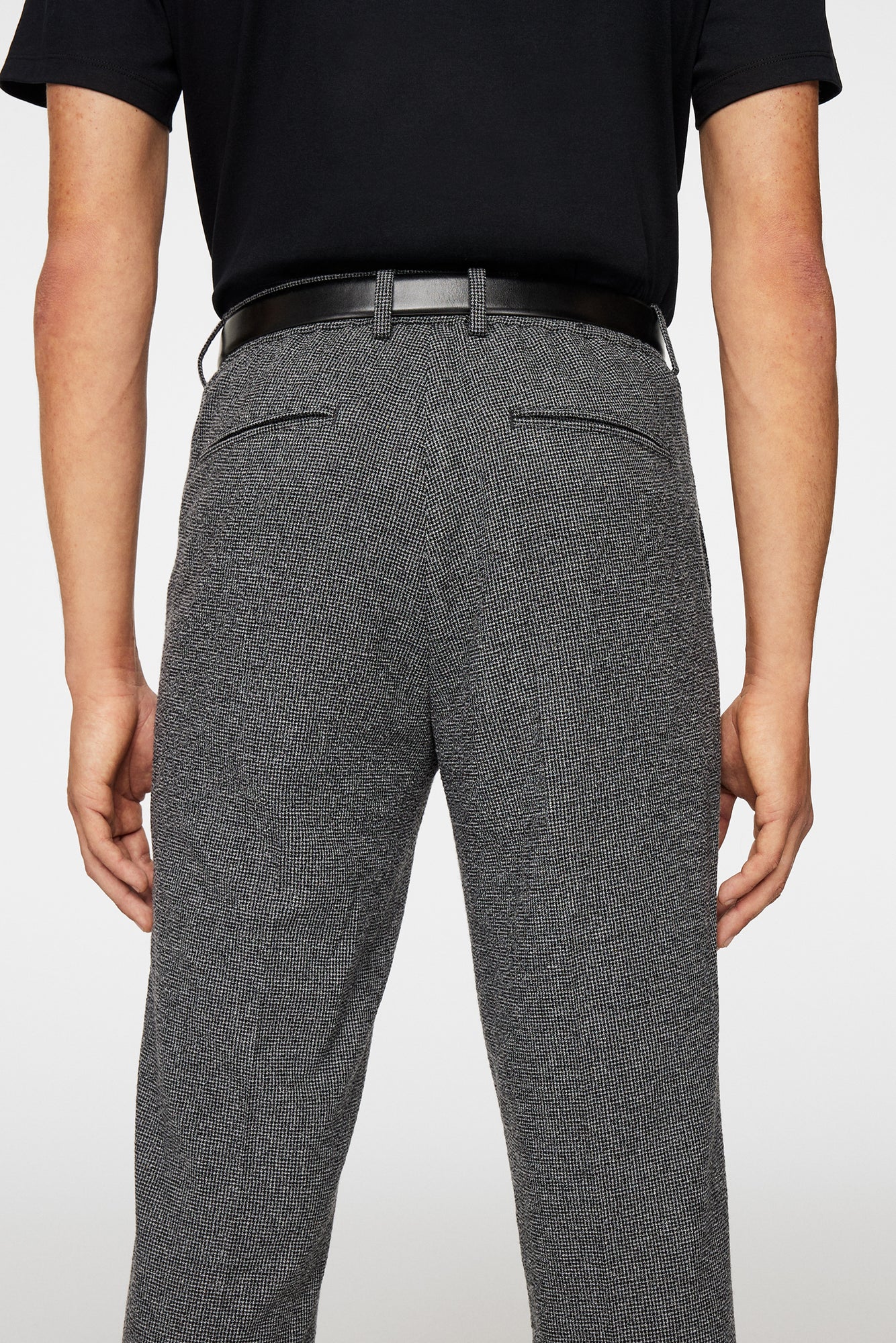 Men | Soren Crinkle Wool Pants | Black