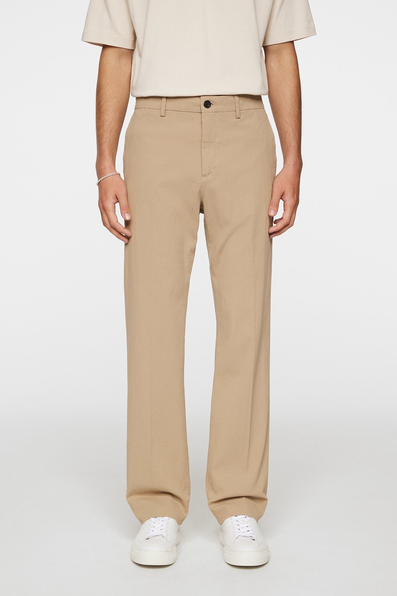 Men | Dropper Seersucker Pants | Batique Khaki