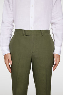 Men | Grant Super Linen Pants | Olivine