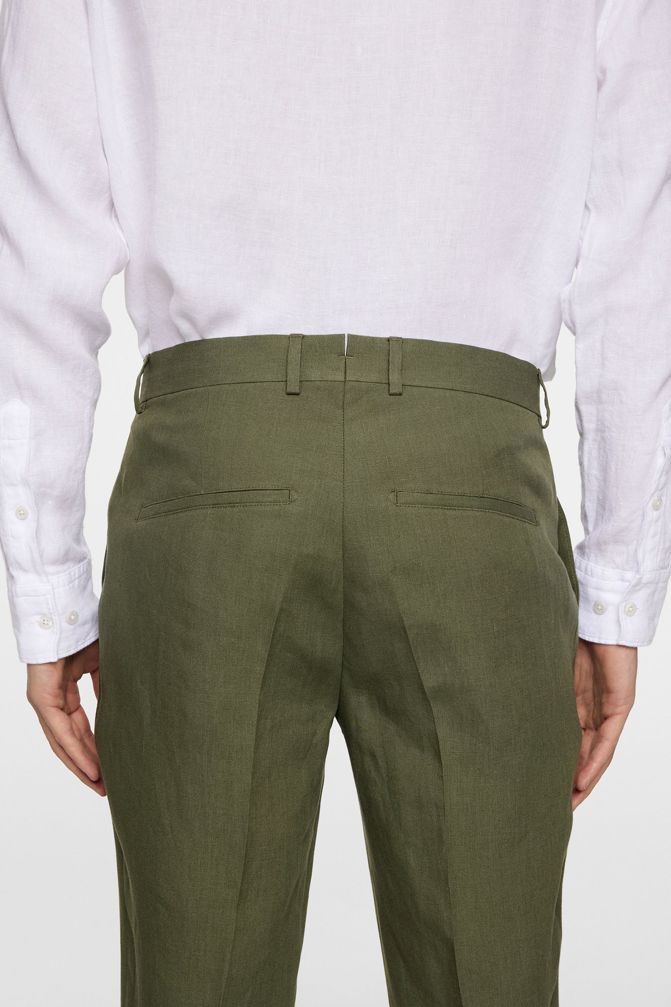 Men | Grant Super Linen Pants | Olivine