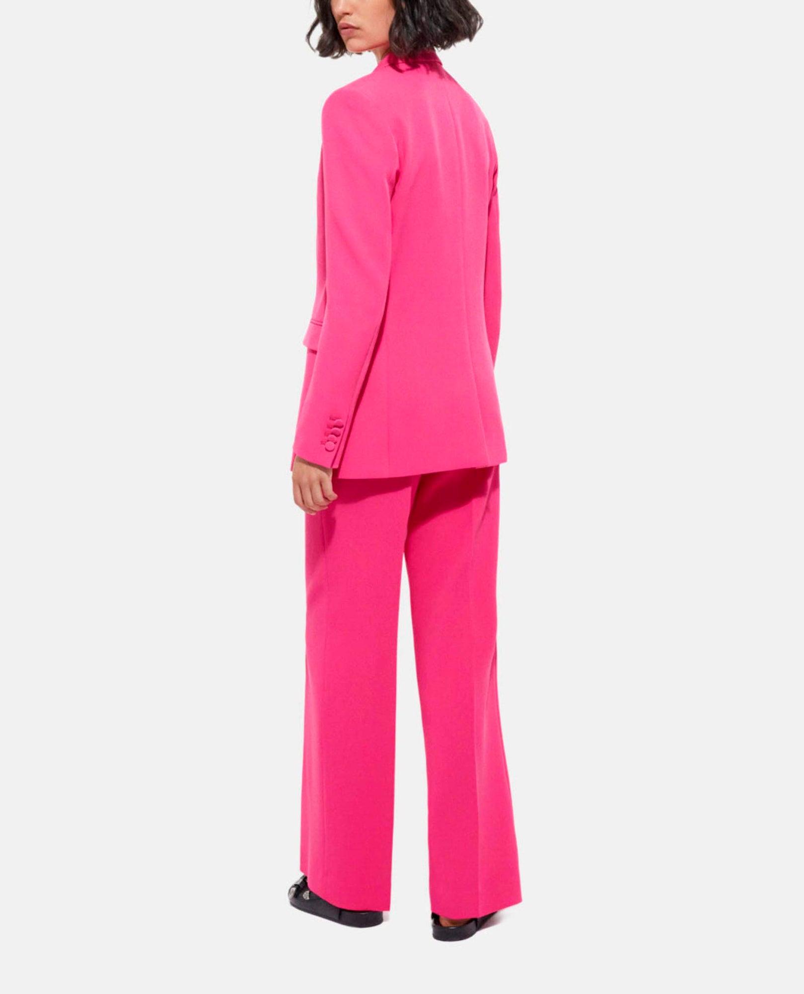 Vibrant Formal Flowing Pants | Women | Pink