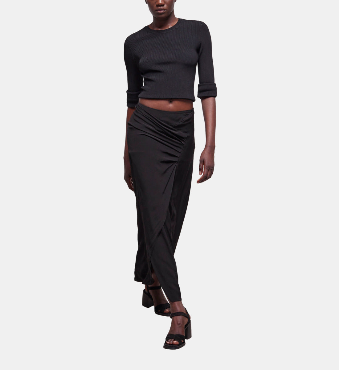 Slim-Fit Top | Women | Black