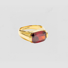 The Freddy Ruby Ring | Gold Vermeil