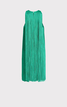 Racer Fringe Mini Dress | Jade