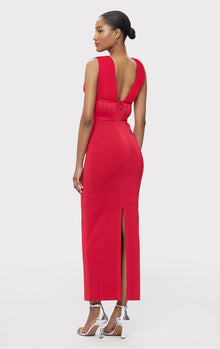 The Lillian Gown | Rio Red