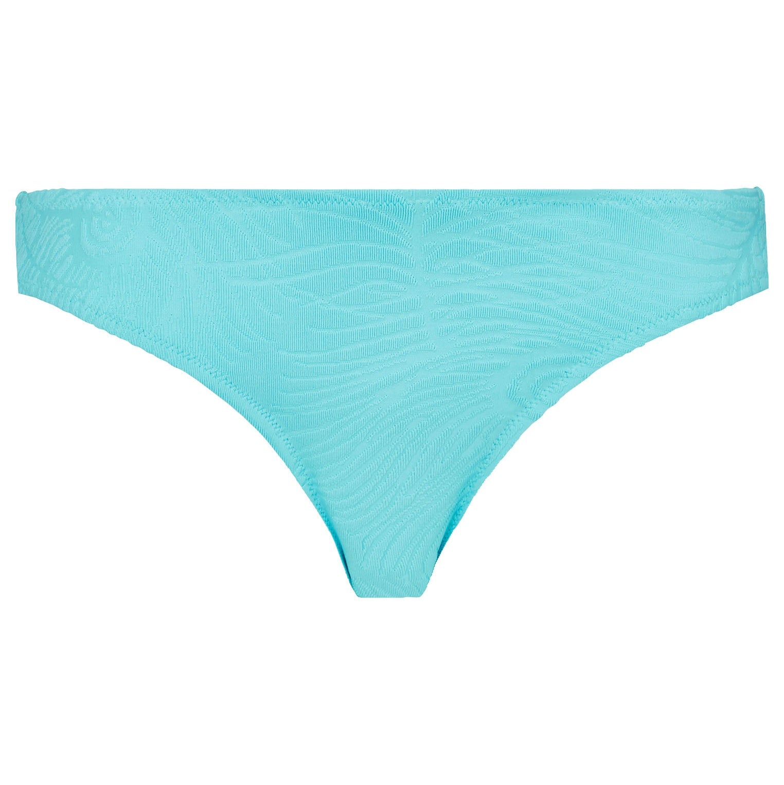 Women | Jacquard Plumes Swim Bottom | Lazulii Blue