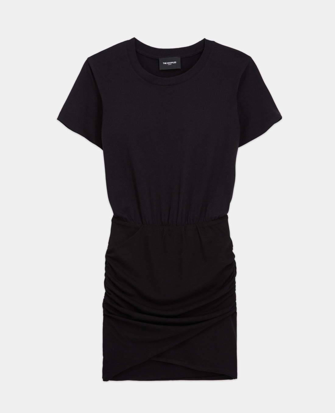 Short Cotton Dress | Women | Black