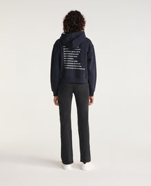 Sweatshirt With Screen Print What Is | Women | Navy