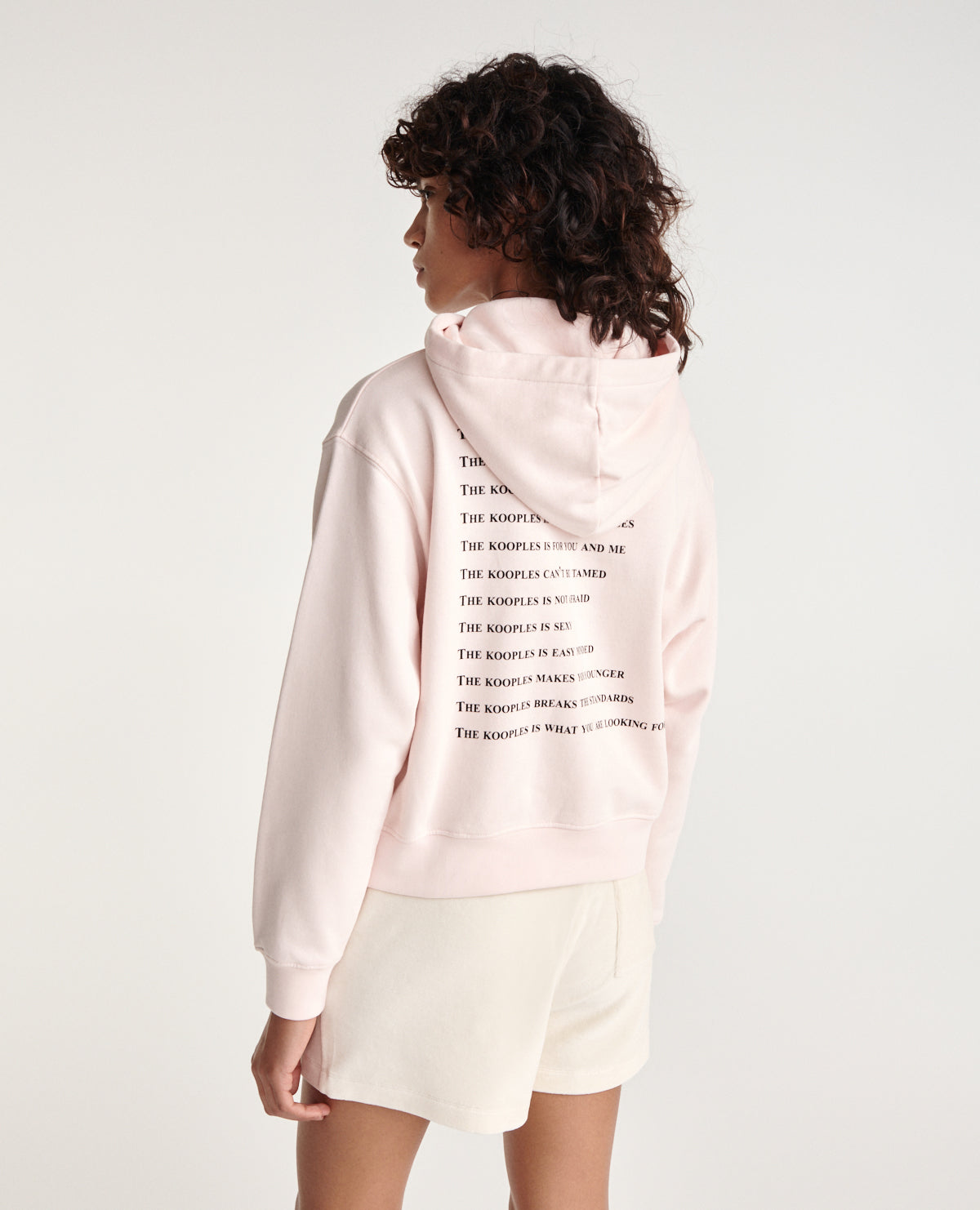 Sweatshirt With Screen Print What Is | Women | Pink