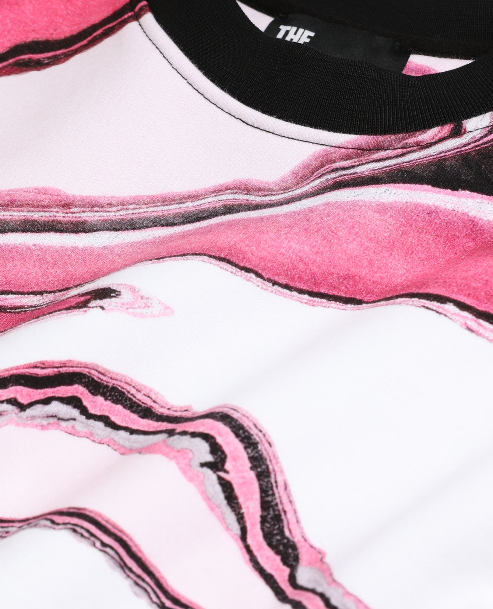 Printed Sweatshirt | Women | White Pink