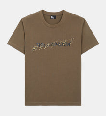 Khaki And Leopard Print What Is T-Shirt | Women | Algue