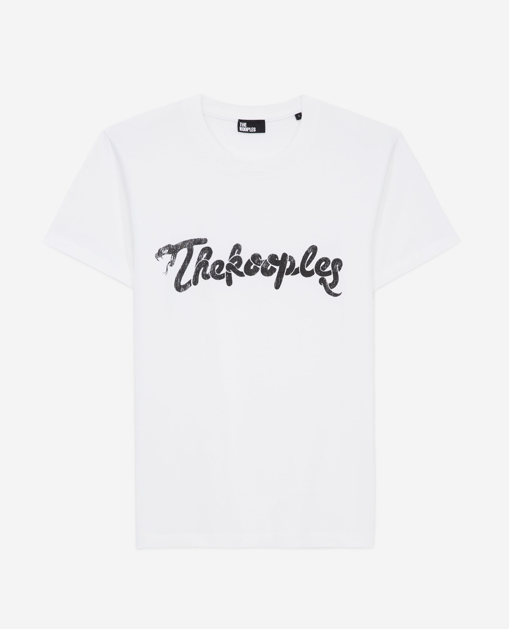 T-Shirt With Snake Logo Print | Women | White