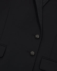 Wool Suit Jacket | Women | Black