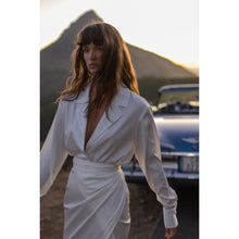 Ivory Wrap Midi Skirt | Ivory