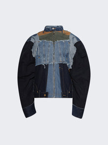 Women | Natasha Zinko | Upcycled Denim Jacket Blue