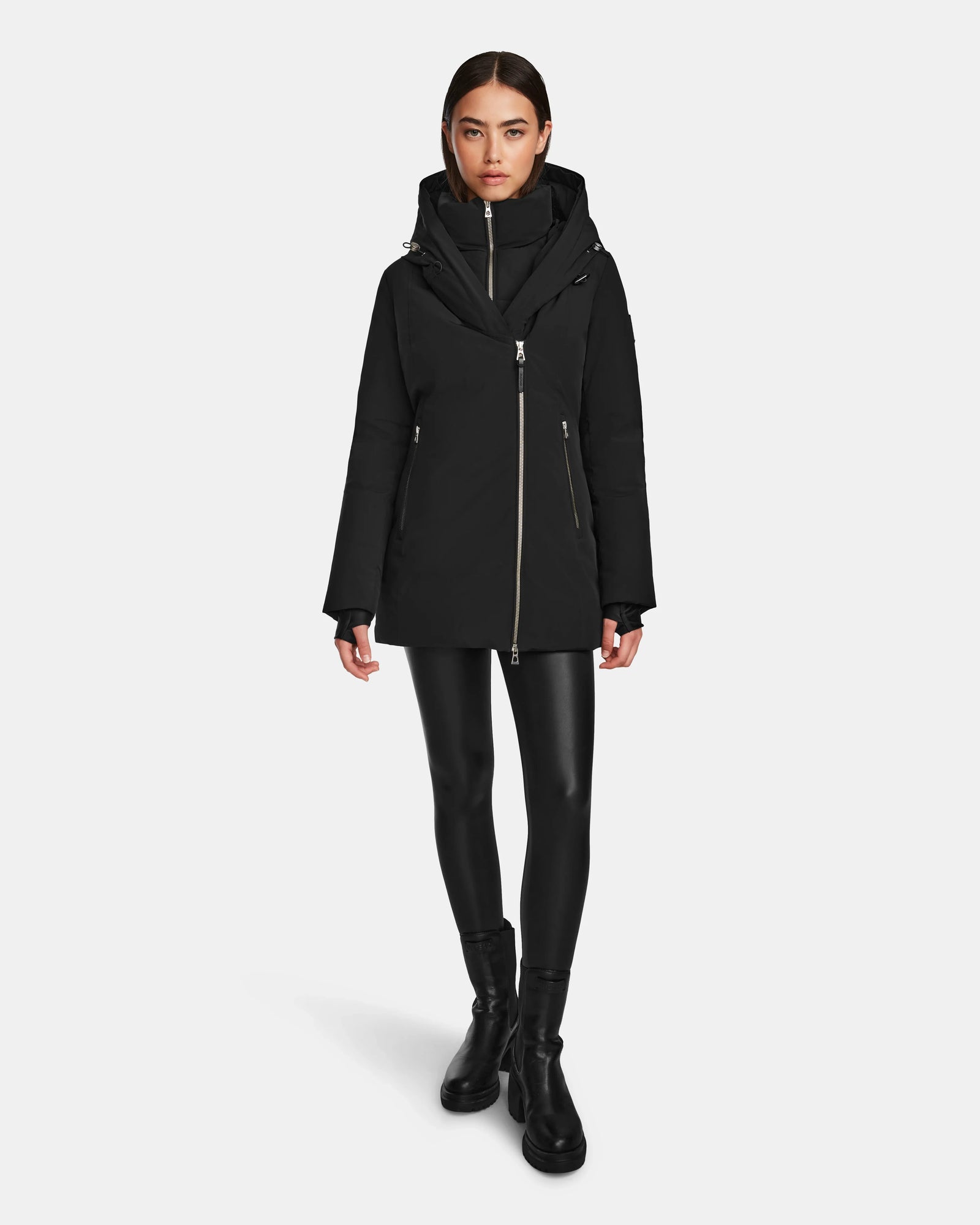 Women | AURORE Down Parka | Black