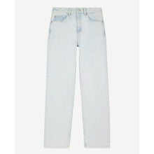 Faded Light Straight Jeans | Women | Blue Bleached x Navy