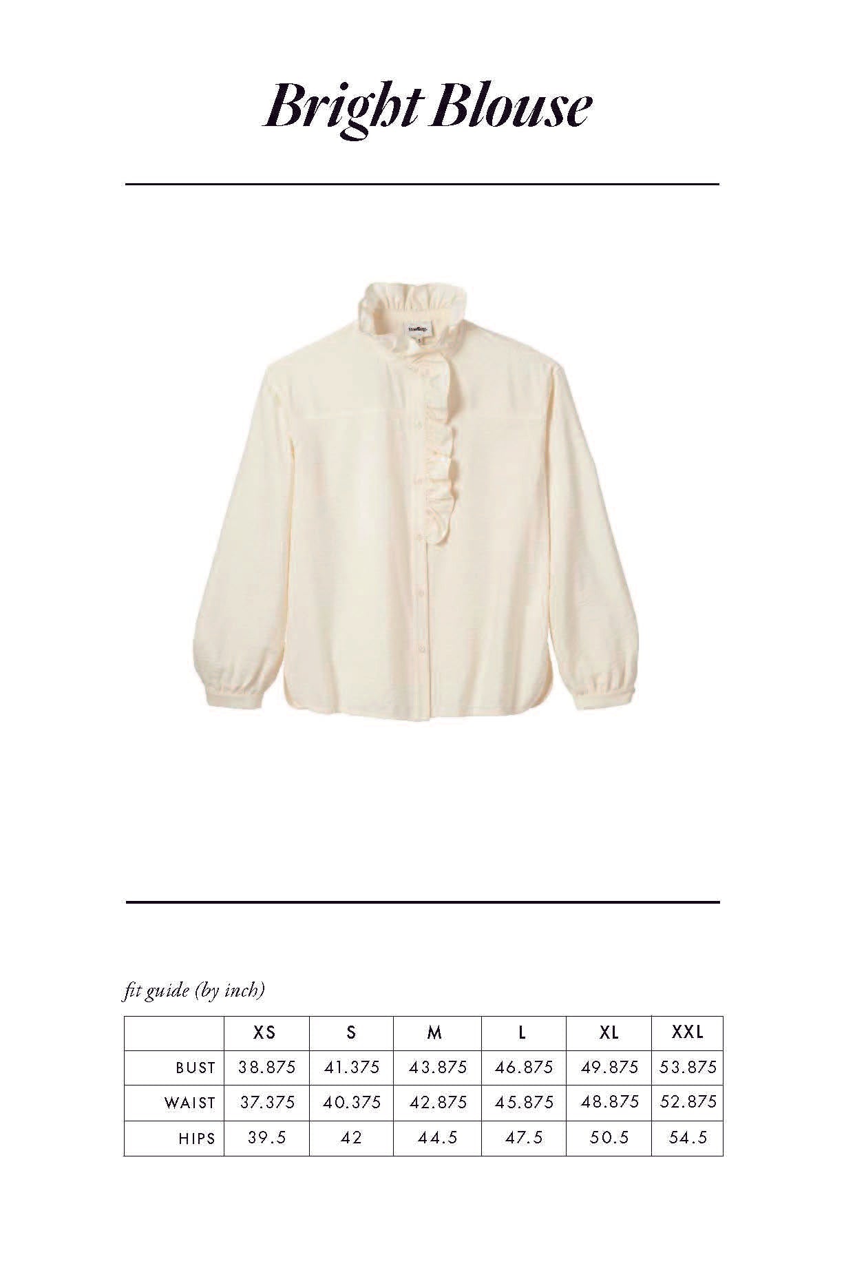 Bright Blouse | Light Mahogony