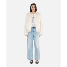 Faux Fur Coat | Women | Ecru