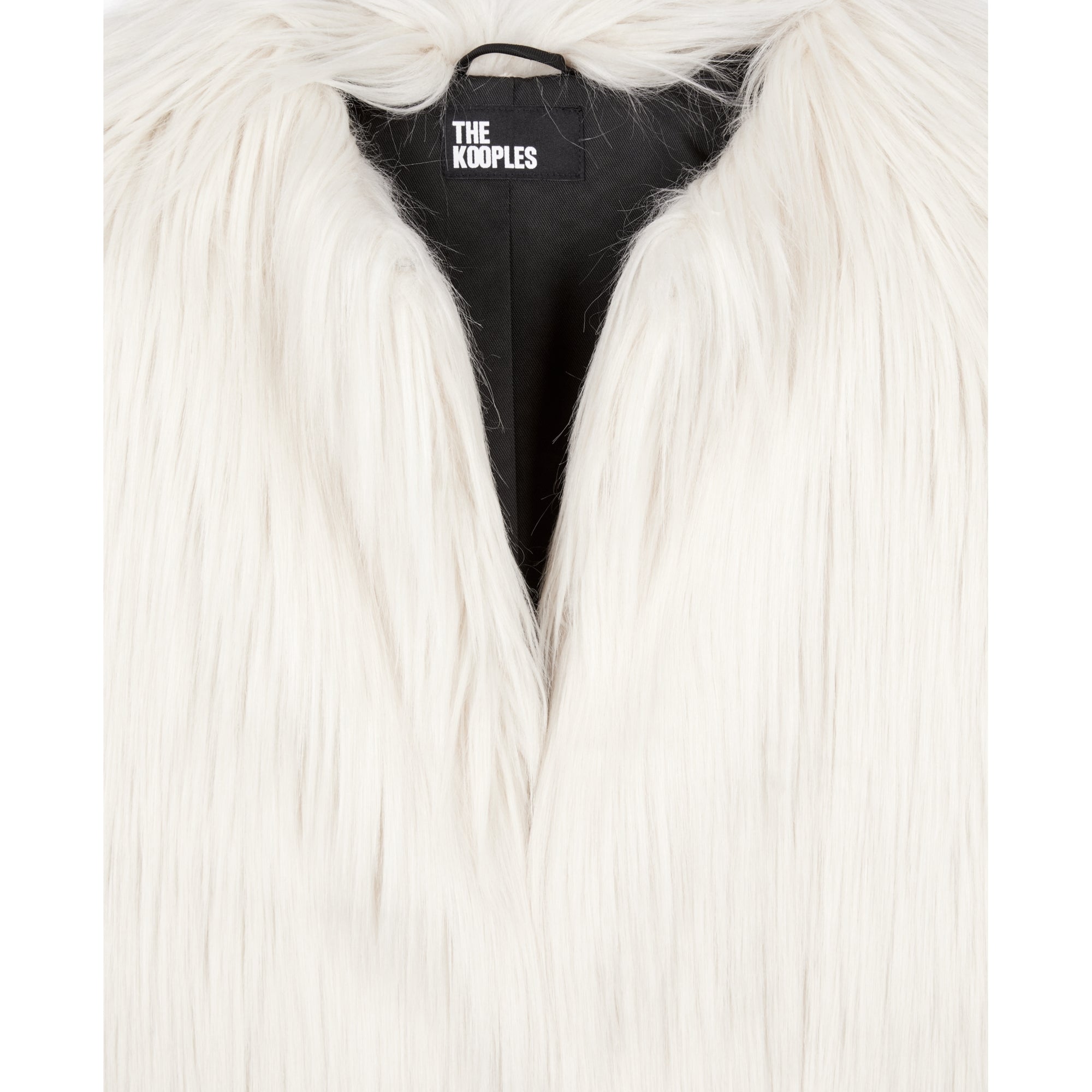 Faux Fur Coat | Women | Ecru