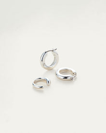 Essential Ear Stack | Silver Dipped Brass