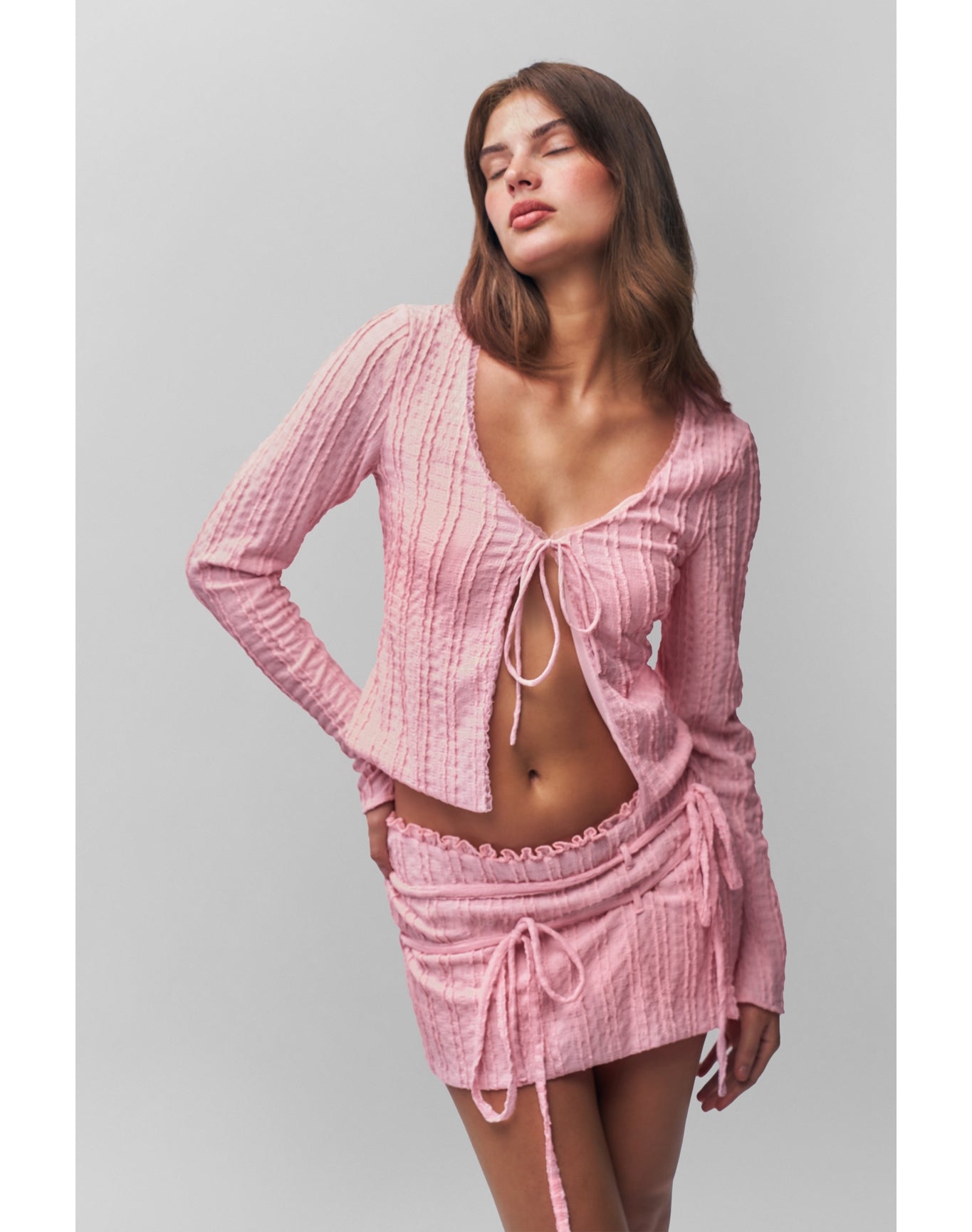 Ferra Mini Skirt | Cotton Candy