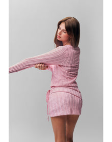 Ferra Mini Skirt | Cotton Candy