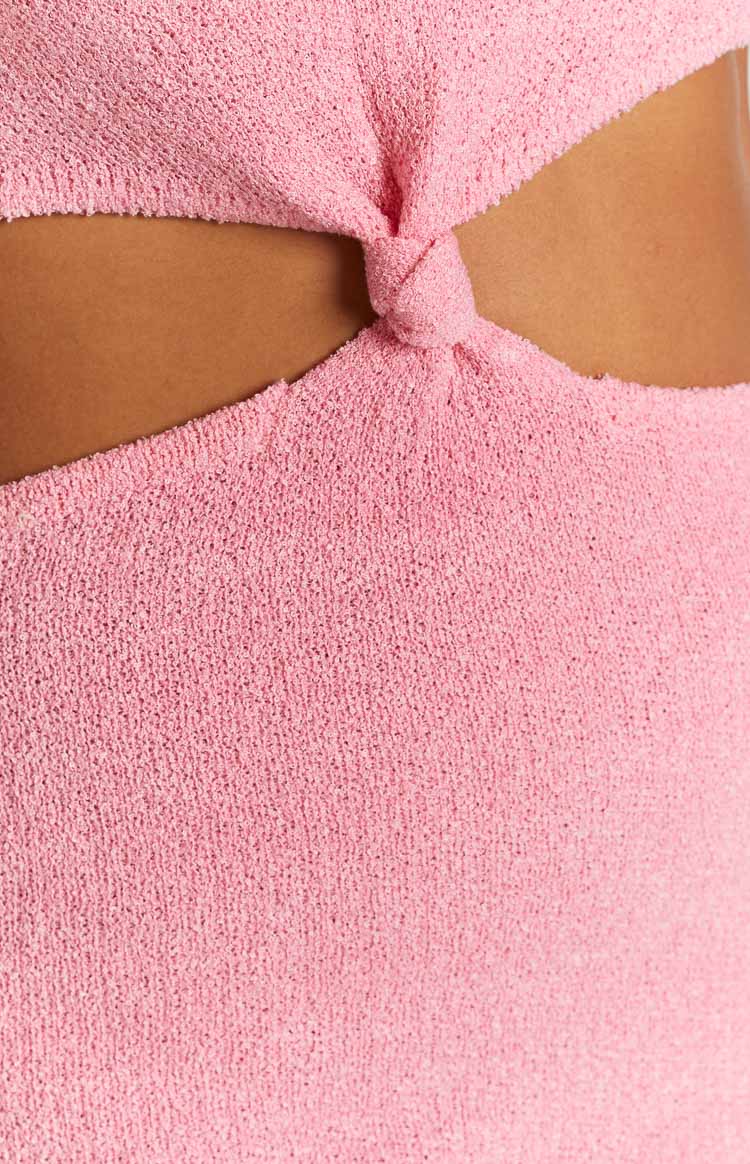 Fiona Strapless Mini Dress | Pink