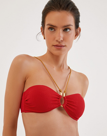 Firenze Diane Bandeau Top | Red Pepper